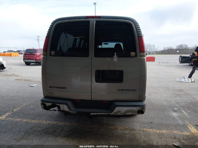 2001 Chevrolet Express VIN: 1GAHG39R611189159 Lot: 44793970