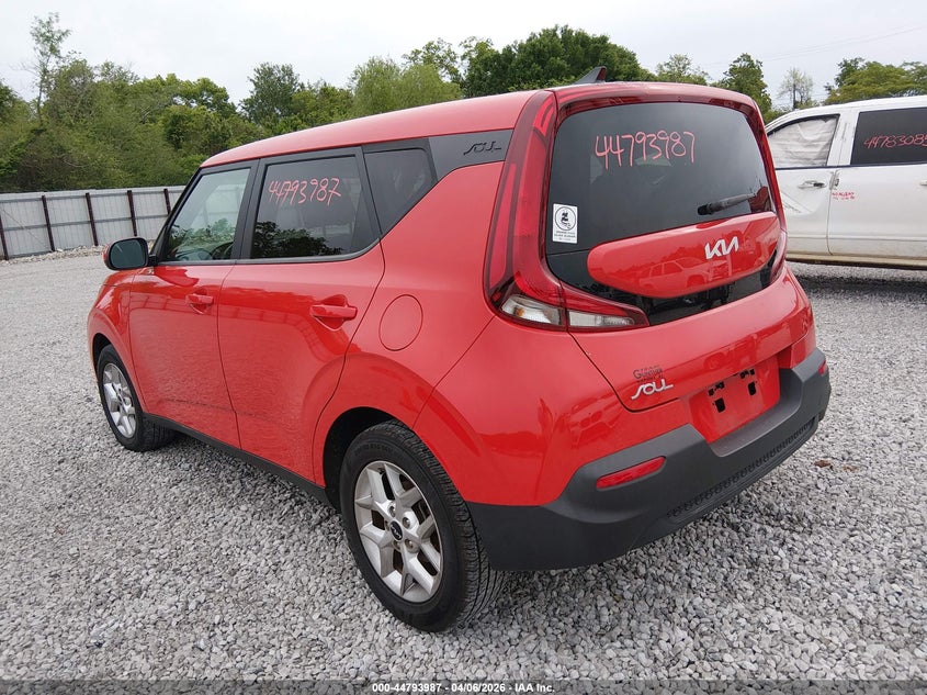 Vin: kndj23auxn7169622, lot: 45291253, kia soul lx 20223