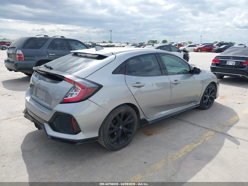 2018 HONDA CIVIC auction photo 4