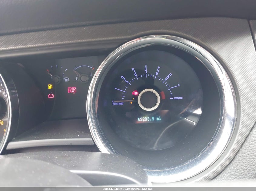 2013 Ford Mustang V6 VIN: 1ZVBP8AM3D5278207 Lot: 44794062