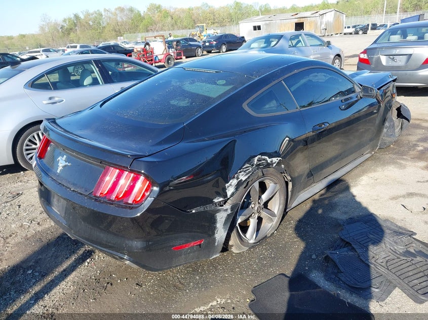 2015 FORD MUSTANG COUPE 3.7L V-6 DOHC, VVT, 300HP