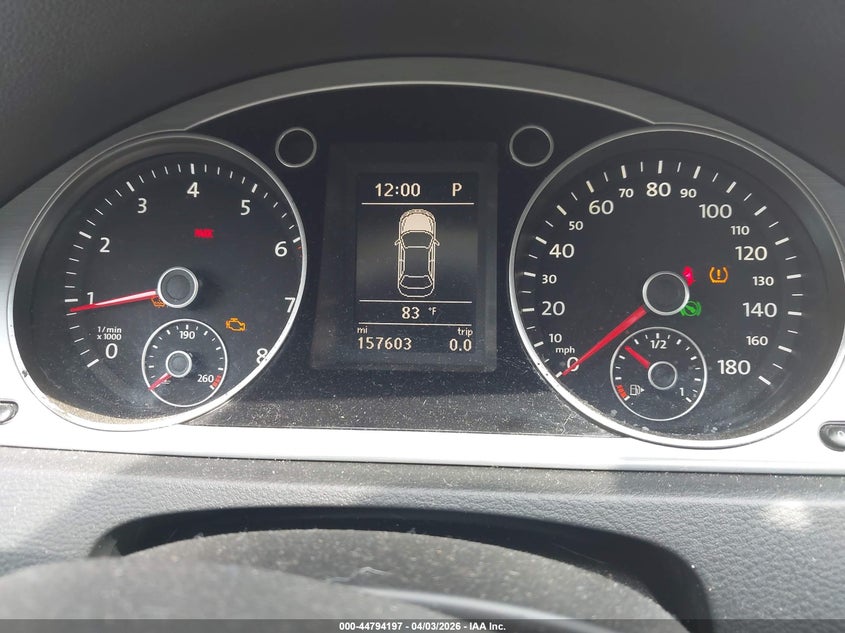 2013 Volkswagen Cc 2.0T Sport Plus VIN: WVWBN7AN3DE514463 Lot: 44794197