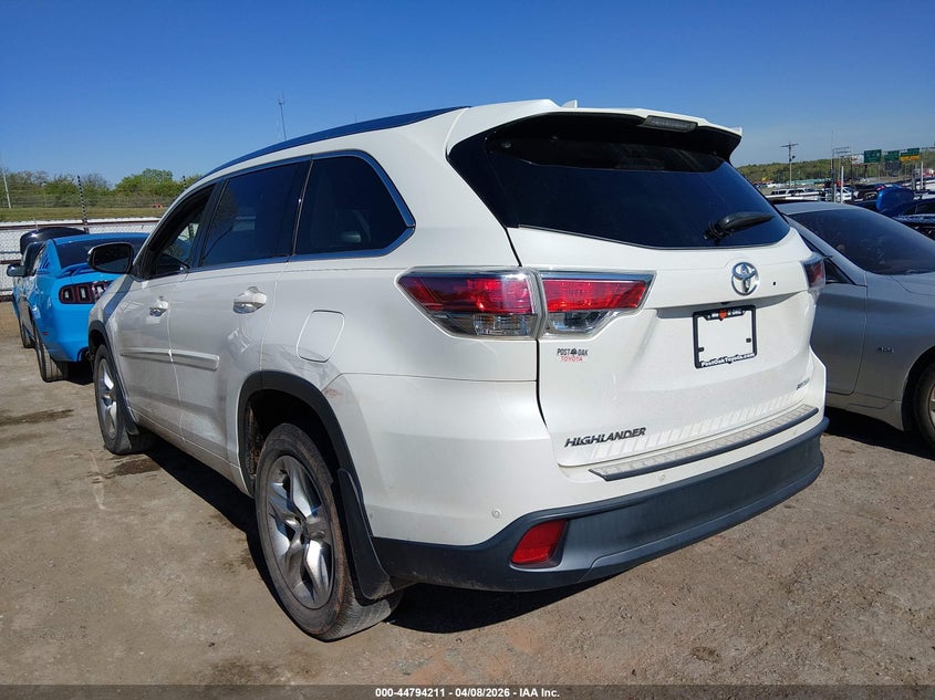 2015 TOYOTA HIGHLANDER SPORT UTILITY VEHICLE 3.5L V-6 DOHC, VVT, 270HP