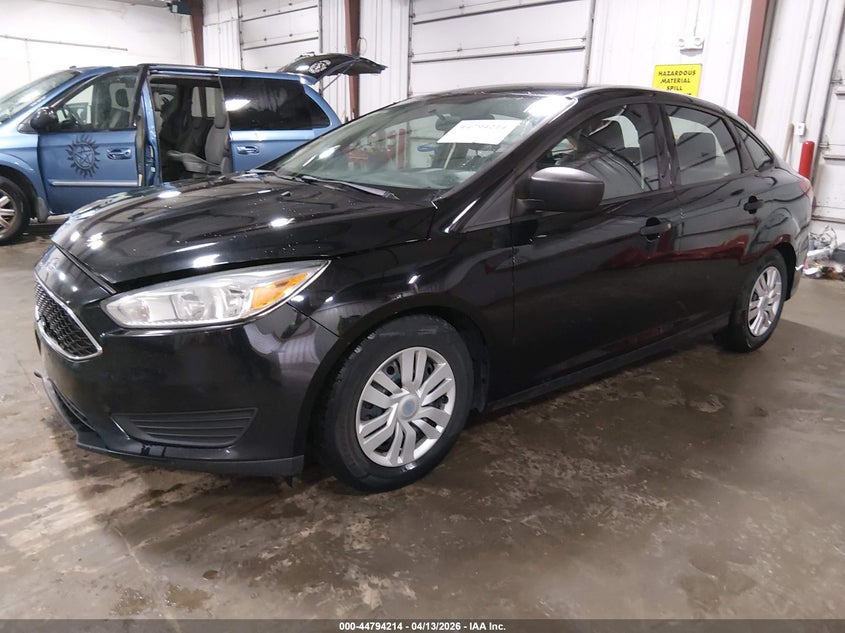 1FADP3E29GL397814 2016 Ford Focus 2.0 S black