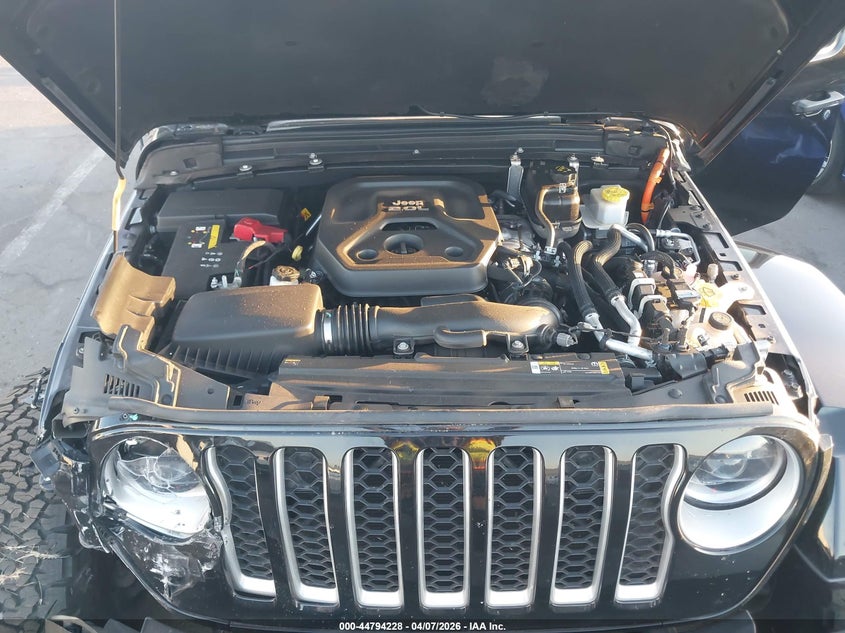 2023 Jeep Wrangler 4Xe Sahara 4X4 VIN: 1C4JJXP60PW554067 Lot: 44794228