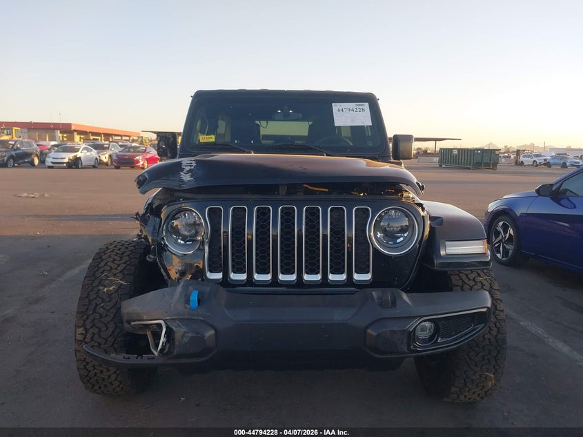 2023 Jeep Wrangler 4Xe Sahara 4X4 VIN: 1C4JJXP60PW554067 Lot: 44794228