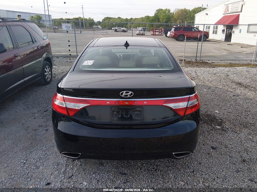2013 Hyundai Azera VIN: KMHFH4JG5DA222664 Lot: 44794229