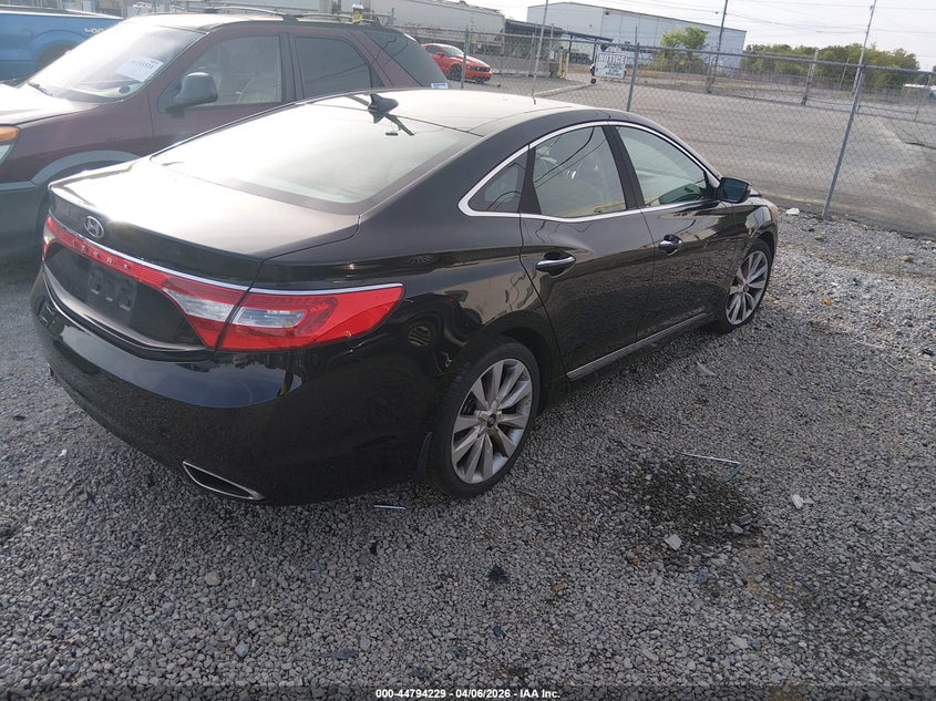 2013 Hyundai Azera VIN: KMHFH4JG5DA222664 Lot: 44794229