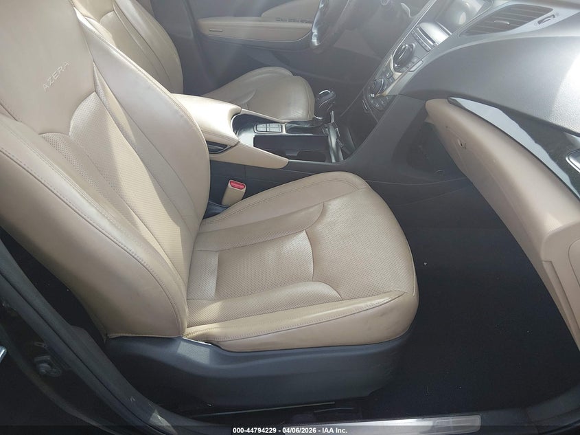 2013 Hyundai Azera VIN: KMHFH4JG5DA222664 Lot: 44794229