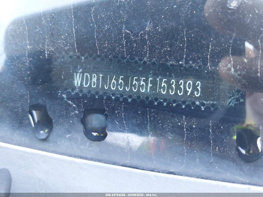 2005 Mercedes-Benz Clk 320 VIN: WDBTJ65J55F153393 Lot: 44794286