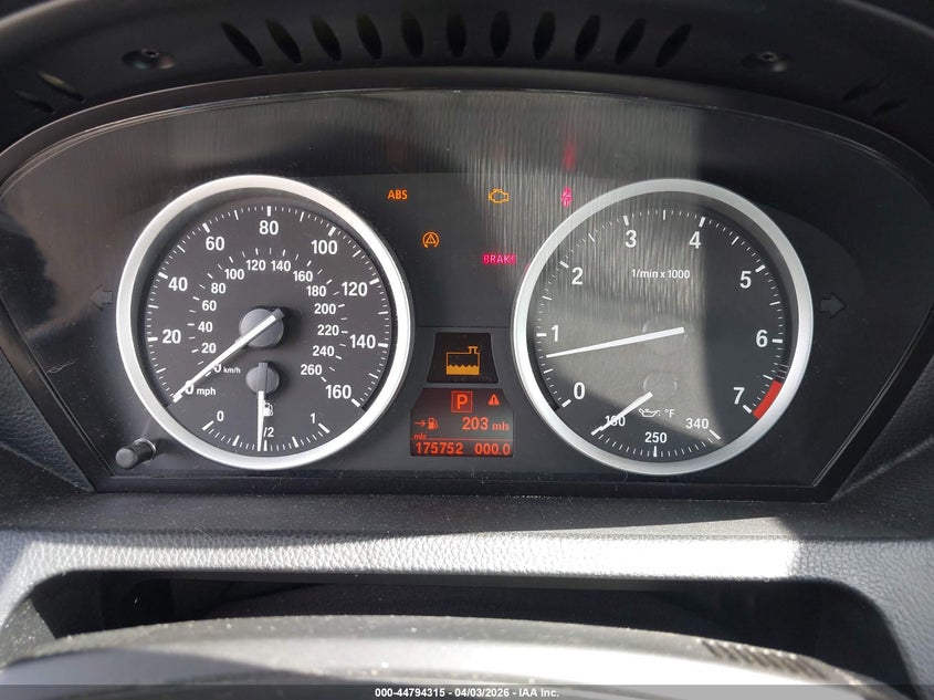 2008 BMW 650I VIN: WBAEB535X8CX60755 Lot: 44794315