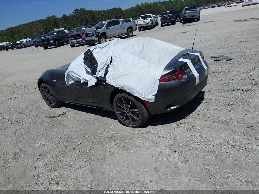 Vin: jm1ndam72r0606811, lot: 45291601, mazda mx-5 miata rf grand touring 20243