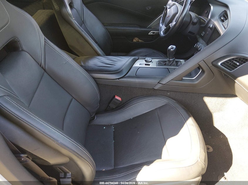 2016 Chevrolet Corvette Stingray Z51 VIN: 1G1YG2D79G5121195 Lot: 44794340