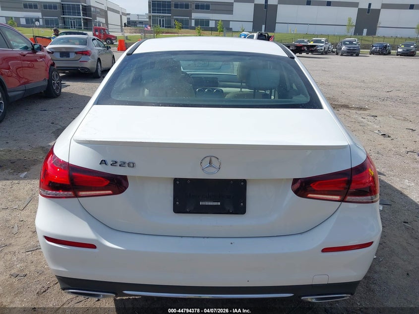 2022 Mercedes-Benz A 220 VIN: W1K3G4EB6NJ332073 Lot: 44794378