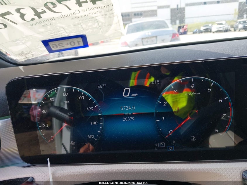 2022 Mercedes-Benz A 220 VIN: W1K3G4EB6NJ332073 Lot: 44794378