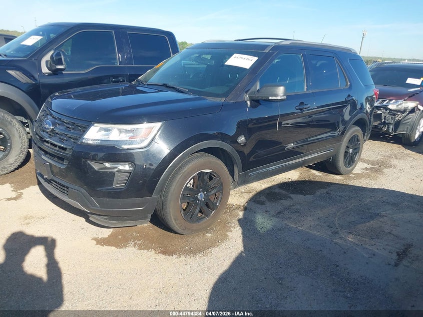 Vin: 1fm5k8d85kgb26357, lot: 45291650, ford explorer xlt 20192