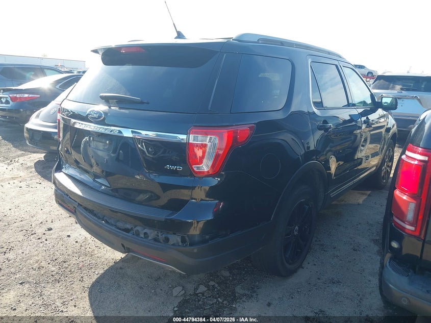 Vin: 1fm5k8d85kgb26357, lot: 45291650, ford explorer xlt 20194