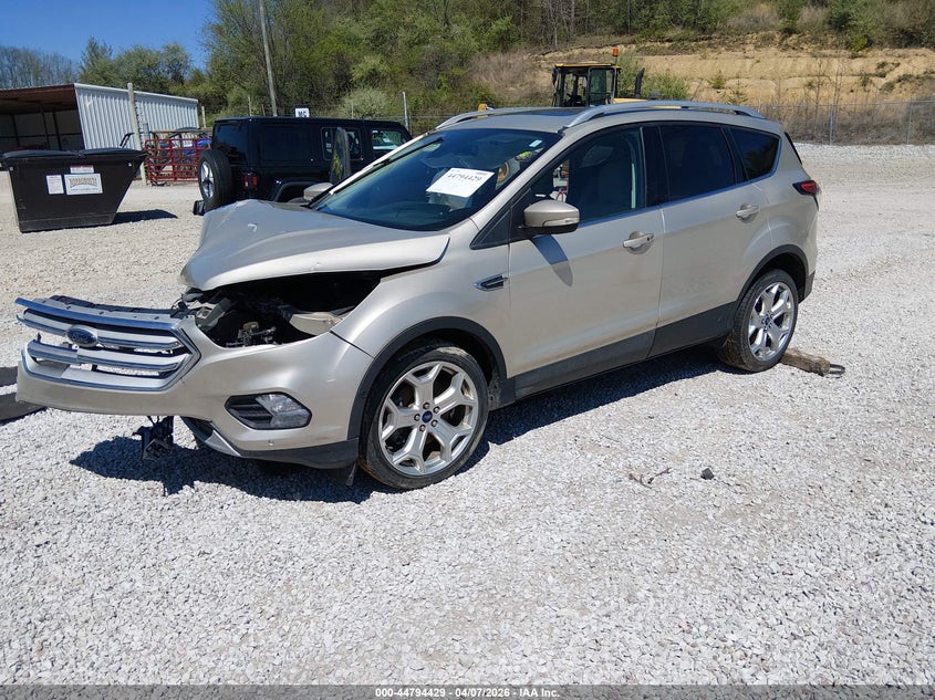 2018 Ford Escape 2.0 Titanium gold Lot 111044794429 Vin 1FMCU0J93JUD43583