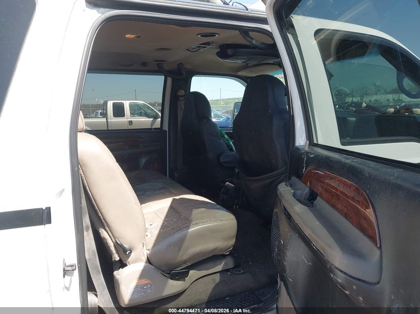 2000 Ford Excursion Limited VIN: 1FMNU43S5YEB00362 Lot: 44794471