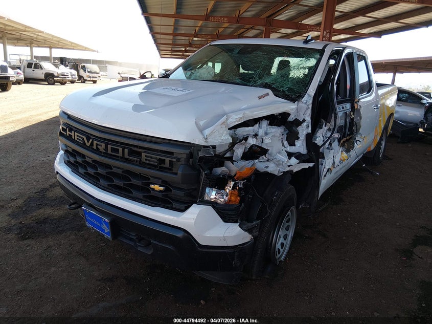 2025 Chevrolet Silverado 1500 1GCPAAEK3SZ182786 photo 1