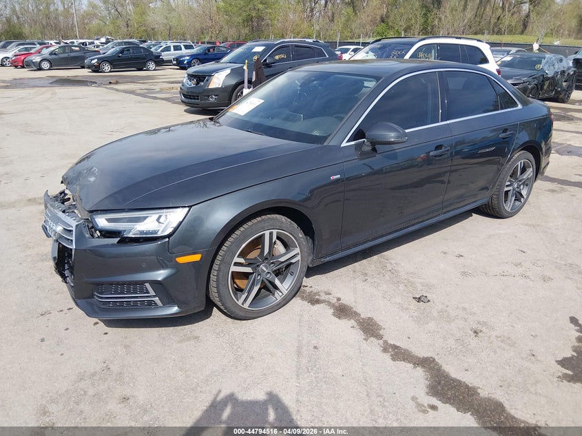 Vin: waulnaf47hn022328, lot: 45291782, audi a4 2.0t premium 20172