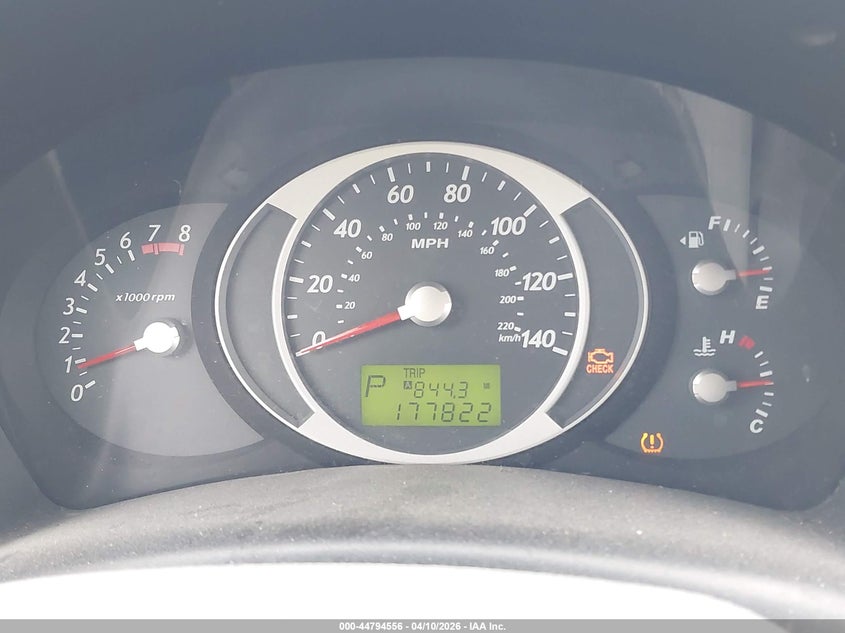 2008 Hyundai Tucson VIN: KM8JN72D68U855851 Lot: 44794556