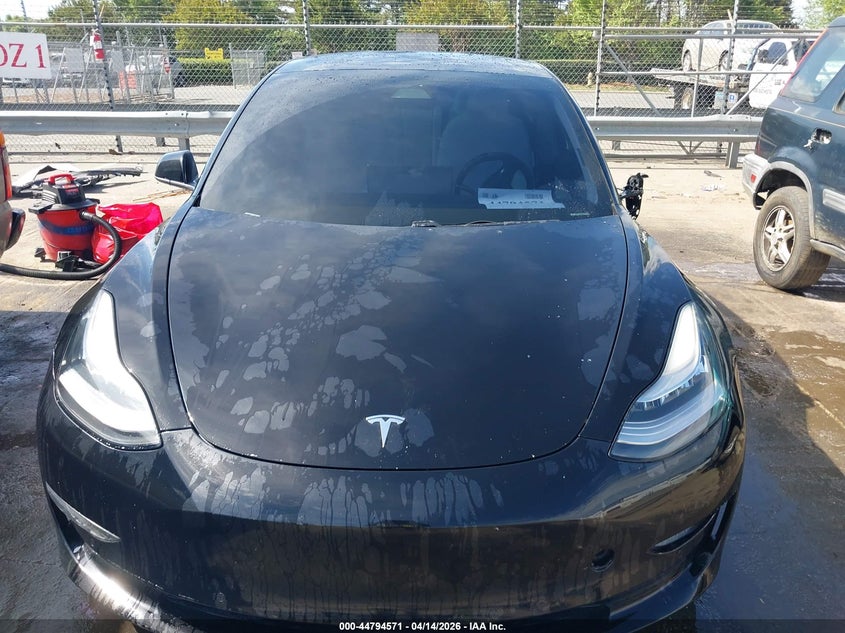 2020 Tesla Model 3 Standard Range Plus Rear-Wheel Drive/Standard Range Rear-Wheel Drive black Lot 111044794571 Vin 5YJ3E1EA6LF606690