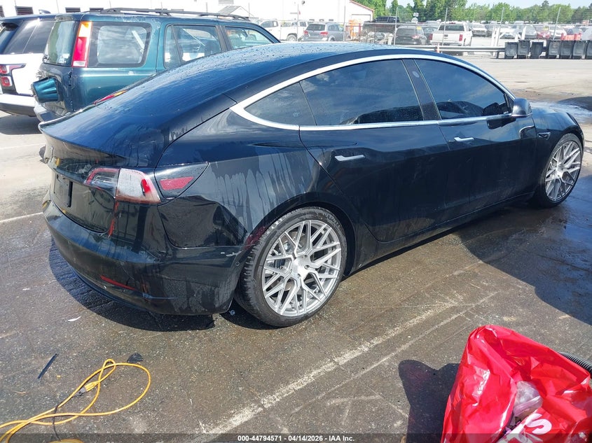 2020 Tesla Model 3 Standard Range Plus Rear-Wheel Drive/Standard Range Rear-Wheel Drive black Lot 111044794571 Vin 5YJ3E1EA6LF606690