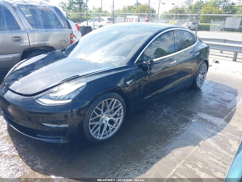 2020 Tesla Model 3 Standard Range Plus Rear-Wheel Drive/Standard Range Rear-Wheel Drive black Lot 111044794571 Vin 5YJ3E1EA6LF606690