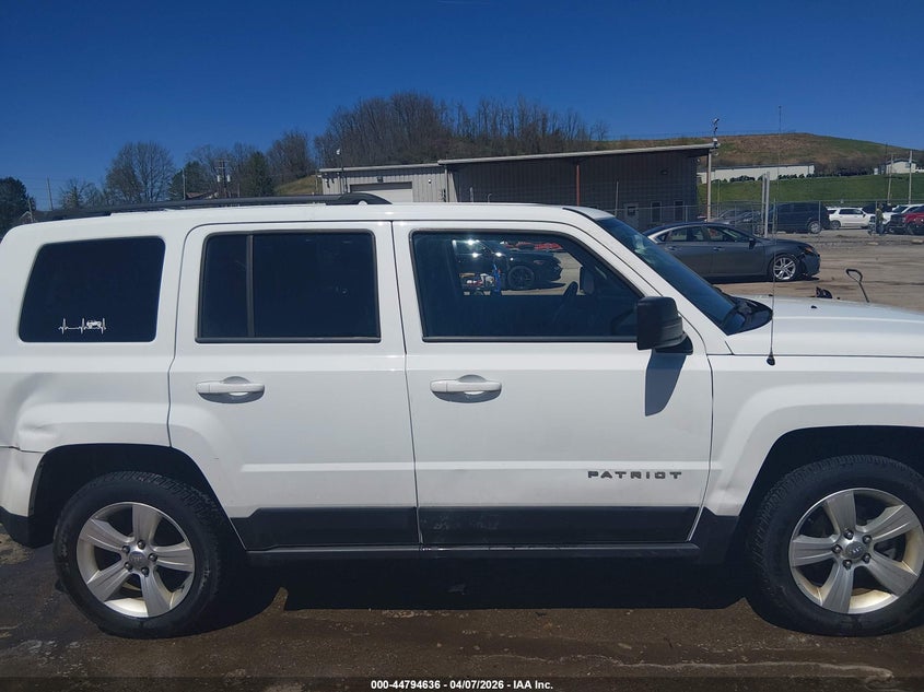 2017 JEEP PATRIOT VIN: 1C4NJRFB3HD179736