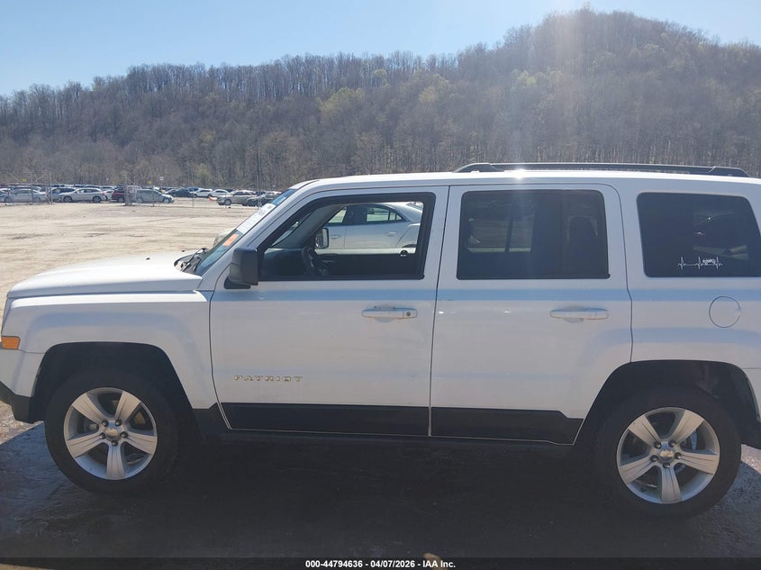 2017 JEEP PATRIOT VIN: 1C4NJRFB3HD179736