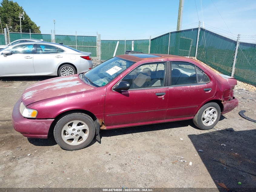 1995 Nissan Sentra Xe/Gxe/Gle VIN: 1N4AB41D6SC779631 Lot: 44794656