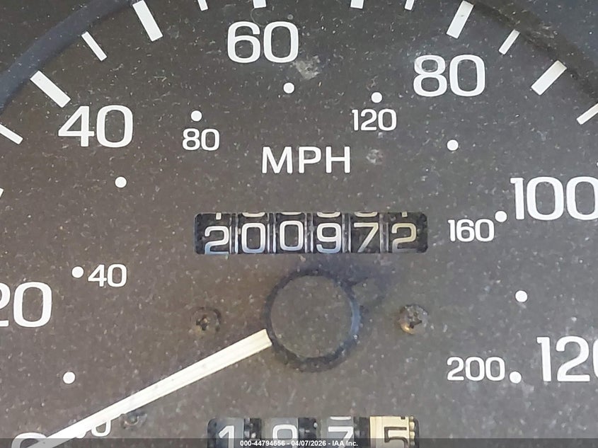 1995 Nissan Sentra Xe/Gxe/Gle VIN: 1N4AB41D6SC779631 Lot: 44794656