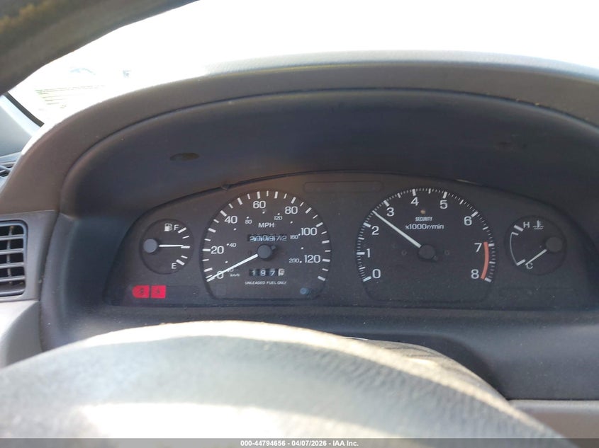 1995 Nissan Sentra Xe/Gxe/Gle VIN: 1N4AB41D6SC779631 Lot: 44794656