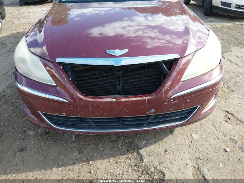 2013 Hyundai Genesis 3.8 VIN: KMHGC4DD1DU227444 Lot: 44794792