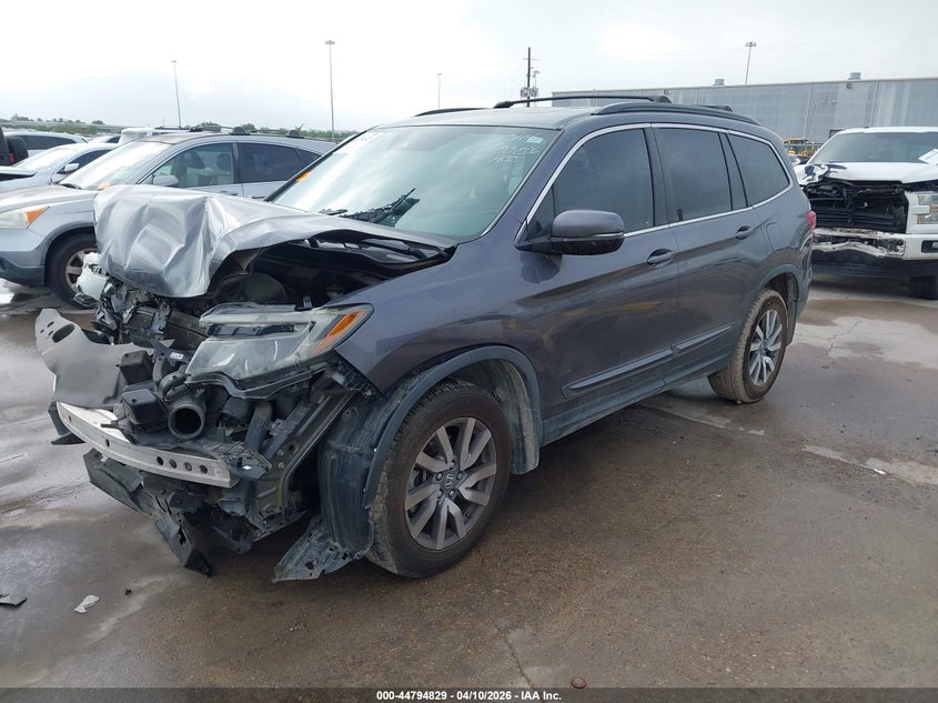 2019 Honda Pilot Ex-L 5FNYF6H52KB033655 photo 1