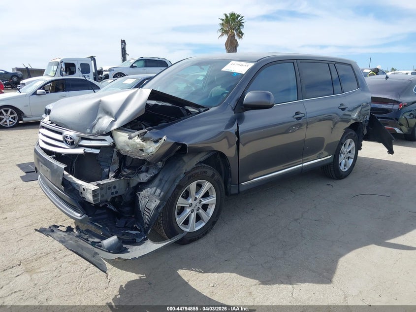 Vin: 5tdza3eh1bs016213, lot: 45292121, toyota highlander 20112