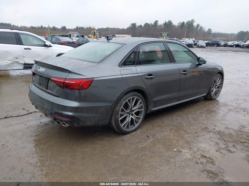 Vin: waub4af48ma012178, lot: 45292124, audi s4 premium plus tfsi quattro tiptronic 20214