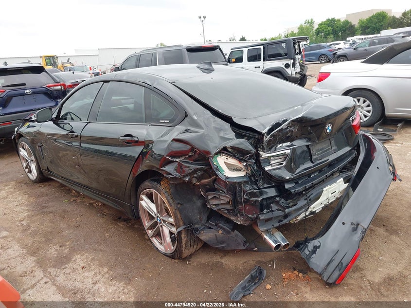 2018 BMW 430I Gran Coupe xDrive VIN: WBA4J3C52JBG95482 Lot: 44794920