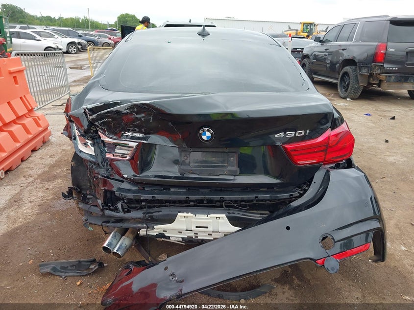 2018 BMW 430I Gran Coupe xDrive VIN: WBA4J3C52JBG95482 Lot: 44794920