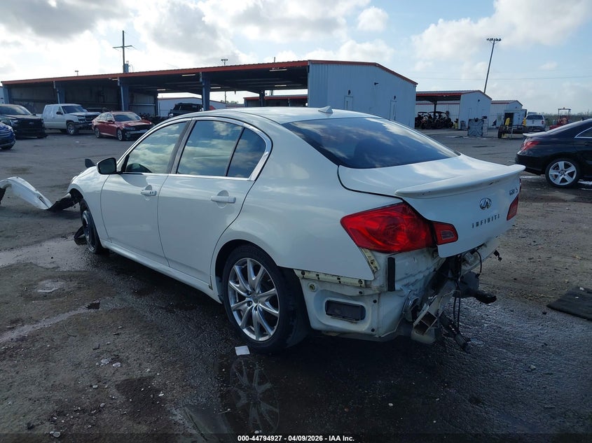 2012 Infiniti G37X
