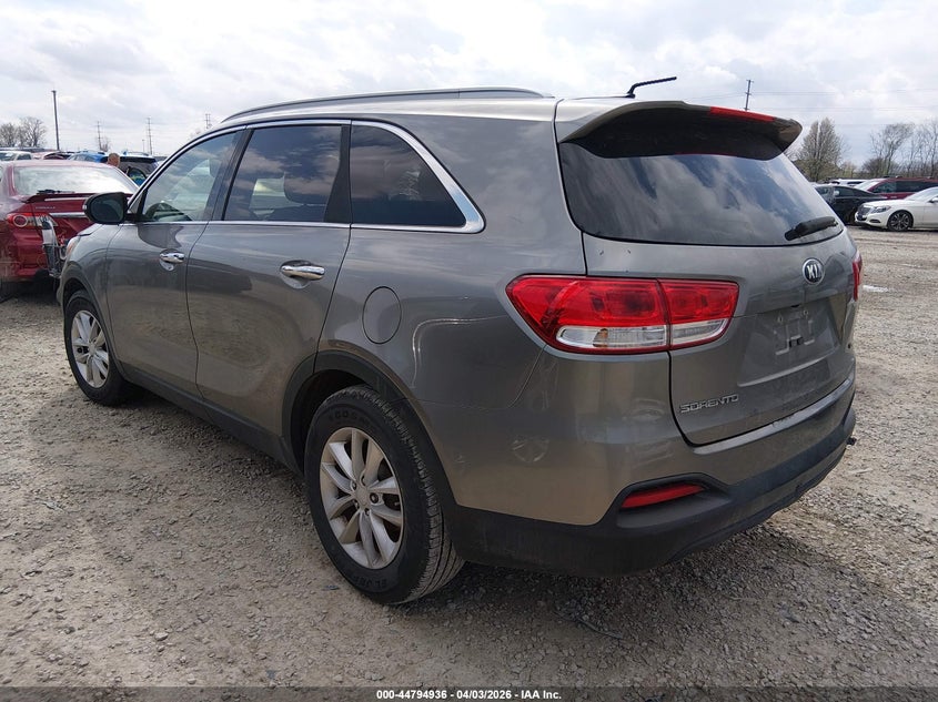 2016 Kia Sorento 3.3L Lx