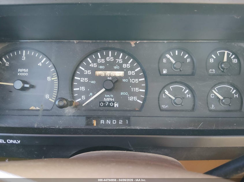 1993 Dodge Dakota VIN: 1B7GG23Y2PS117200 Lot: 44794956