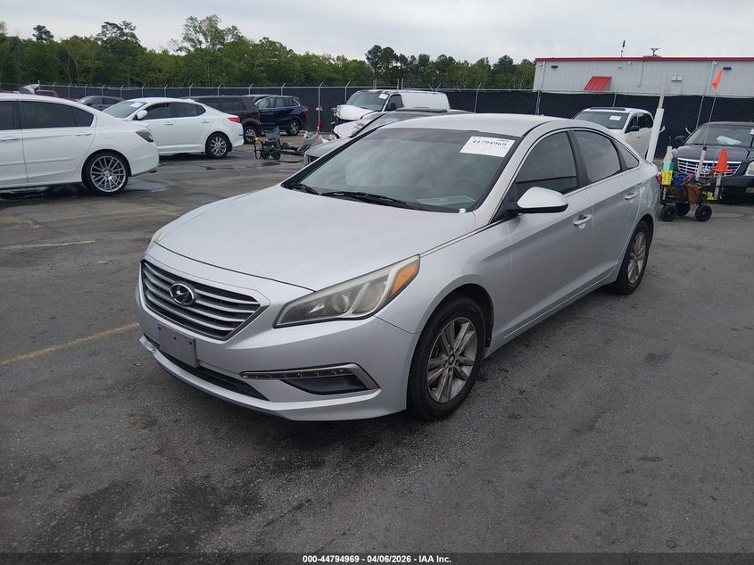 2015 Hyundai Sonata Se 5NPE24AF7FH155036 photo 1