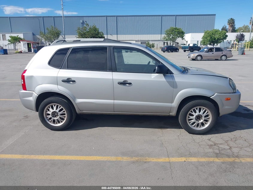 2007 Hyundai Tucson Gls VIN: KM8JM12B67U609539 Lot: 44795009