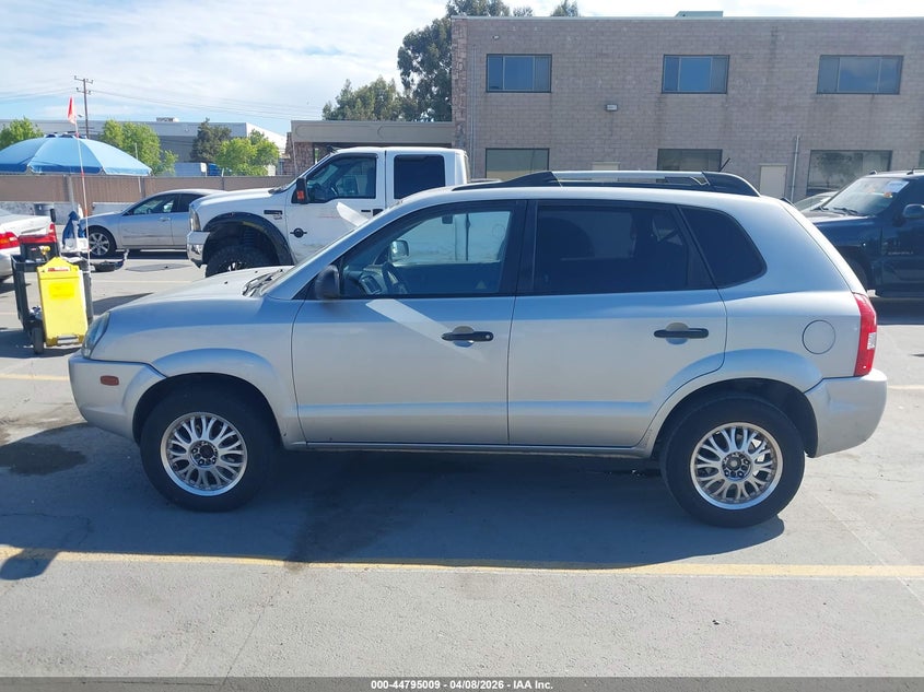 2007 Hyundai Tucson Gls VIN: KM8JM12B67U609539 Lot: 44795009