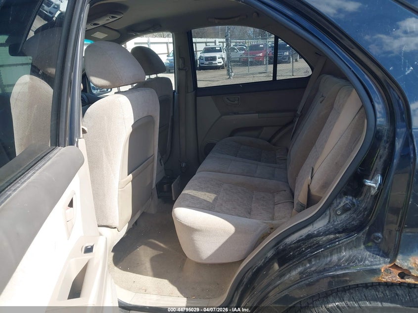 2008 Kia Sorento Lx VIN: KNDJC735785765636 Lot: 44795029