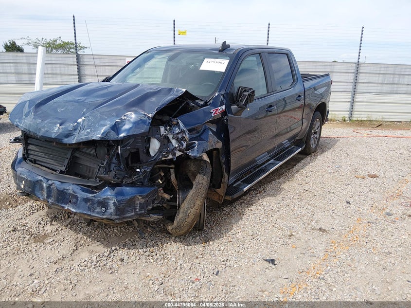 2022 Chevrolet Silverado 1500 Ltd 4wd  Short Bed Rst 1GCUYEED6NZ227571 photo 1
