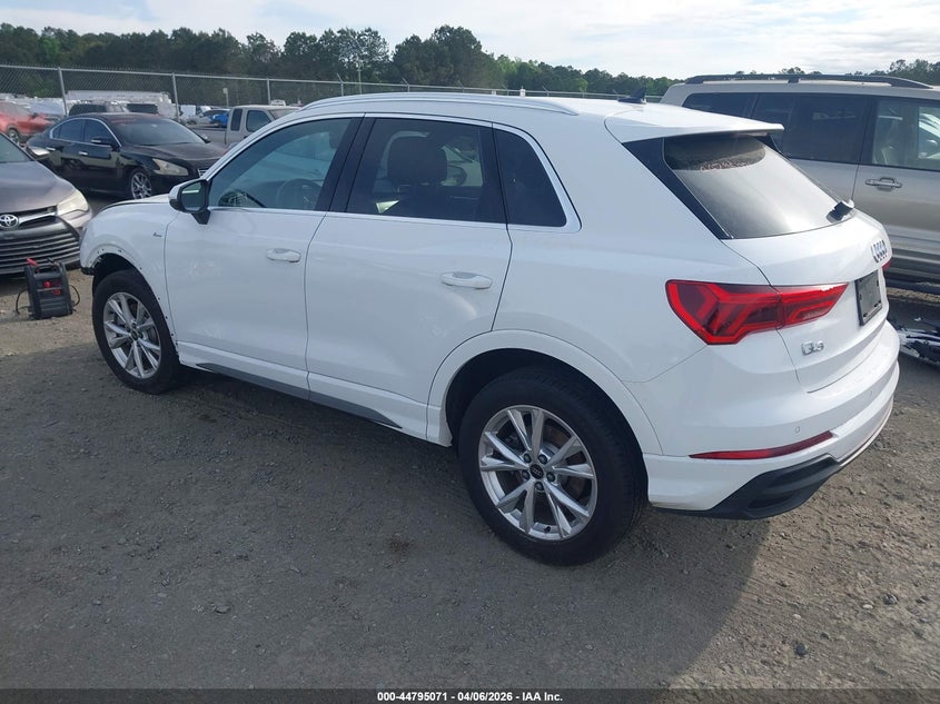 2025 Audi Q3 Premium 45 Tfsi S Line Quattro Tiptronic