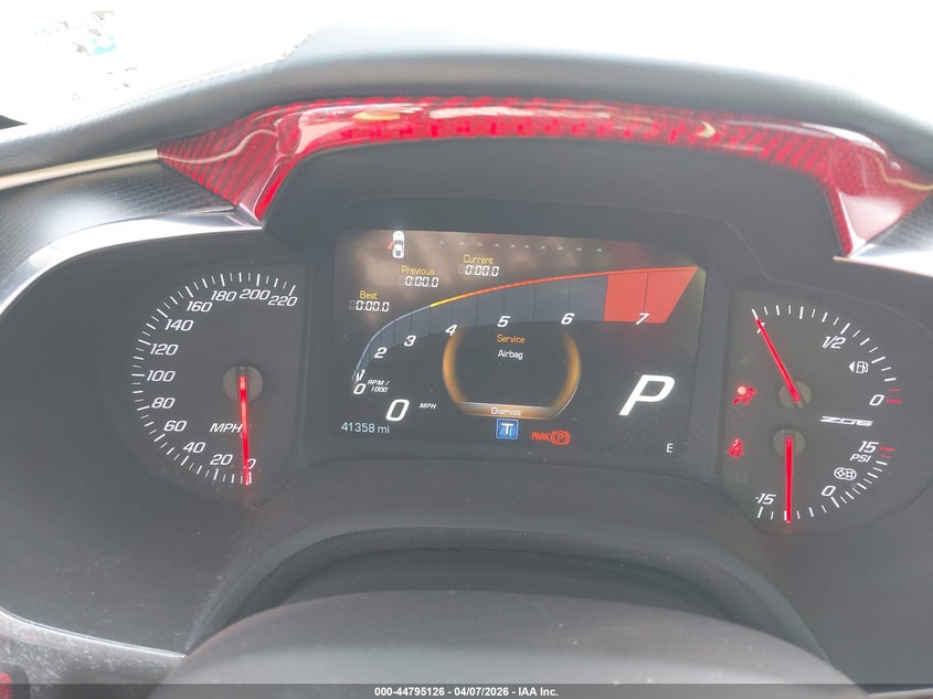 2017 Chevrolet Corvette Z06 VIN: 1G1YU2D65H5603714 Lot: 44795126